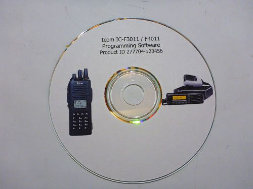 Icom CS-F3011 / F4011 Programming software