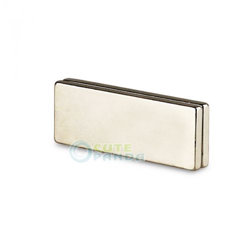 2pcs Strong Block Magnet 40mm x 15mm x 3mm Rare Earth Neodymium N35