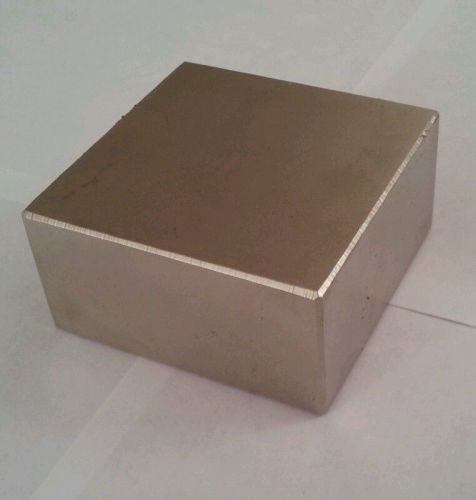 Large NEODYMIUM block MAGNET! N52 grade rare earth magnet. New SUPER magnet!