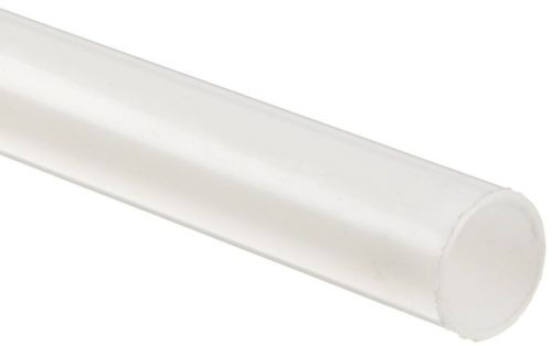 Nylon 6/6 Round Rod Off-White Smooth Finish UL 94HB 1/2&#034; OD 1/4&#034; ID