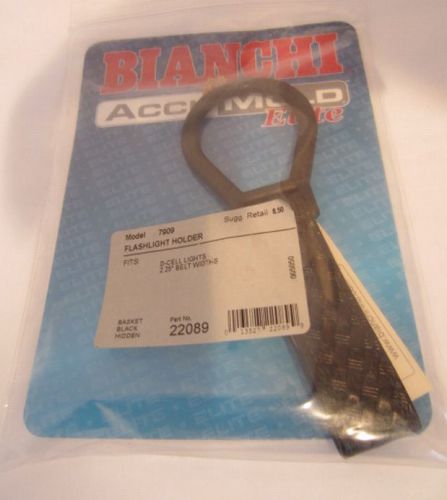 BIANCHI Accu Mold Elite Flashlight Holder black basket police law NEW