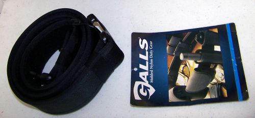 GALLS MOLDED NYLON SAM BROWNE DUTY BELT  NP238 BLK XL 46-50