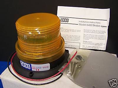 ECCO 6400 Low Profile Strobe Amber