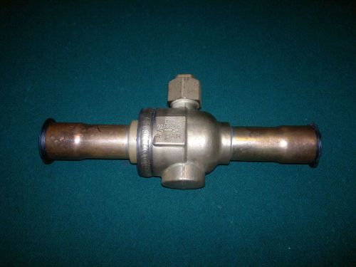 MUELLER REFRIGERATION BALL VALVE F-35224 ASSEMBLY 1 1/8 A17865