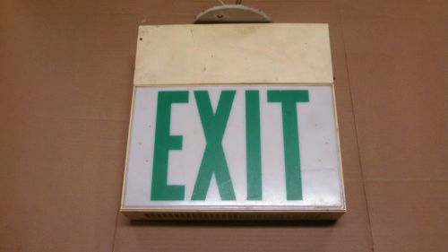 Chloride 871C COMBO Emergency Light Exit Sign 120Volt  42W