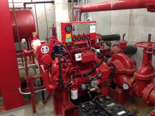 Clarke Firepump Outdoor External Tank Diesel Powered Fire Suppression System