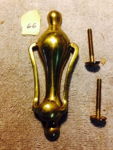 Skillman  FRONT DOOR KNOCKER BRASS ANTIQUE RESTORATION VINTAGE