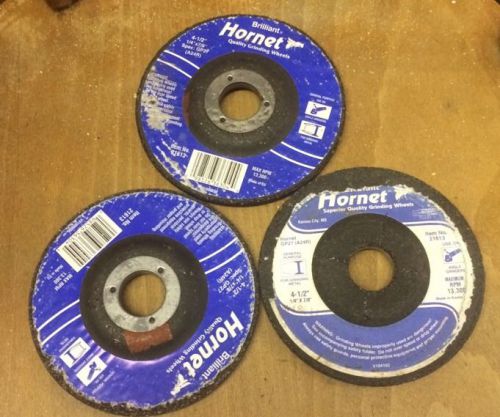 Brilliant Hornet Grinding Wheels, Three Wheels