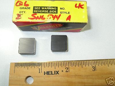 Valenite sng-544 ceramic inserts (8 pcs) for sale