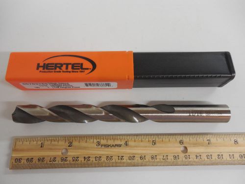 11/16&#034; Hertel USA Drill Bit Jobber Bright Finish 118 degree point # 85703759