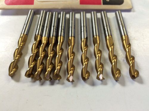 Cleveland 16009  2165tn  13/64&#034; screw machine length parabolic drills lot of 10 for sale