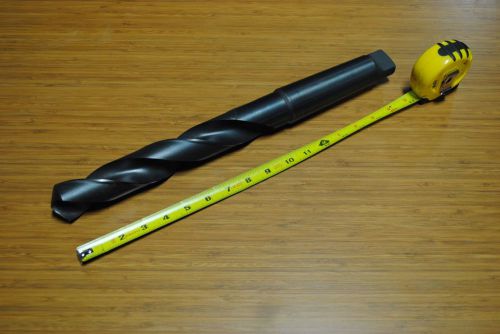 Skf hss morse taper drill bit 1 5/8 x 17 high speed lathe mill #10 for sale