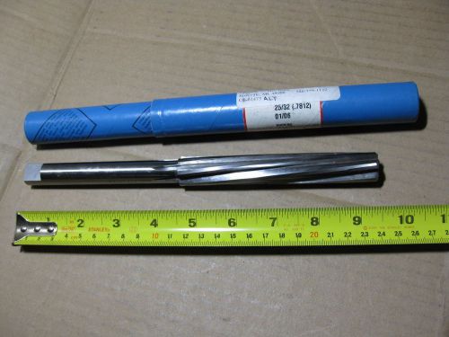 RRT 25/32” .7812” Carbide Tipped Chucking Reamer Spiral Flute USA 25/32 CT-61473