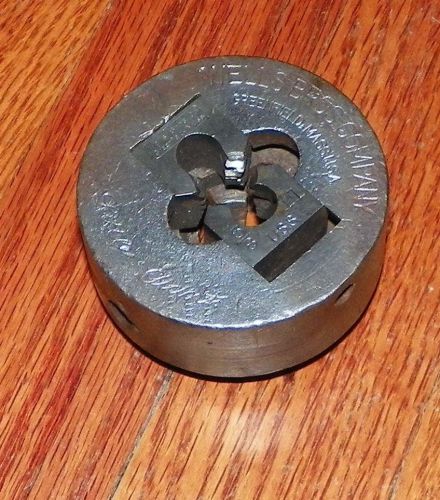 LITTLE GIANT WEELS BROS  VINTAGE 5/8-11 U.S.S. 2-3/4&#034; ROUND  DIE