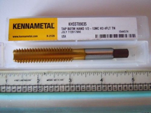 KENNAMETAL  - TAP  BOTM HAND 1/2 -13NC H3 3FLT     (2pcs)