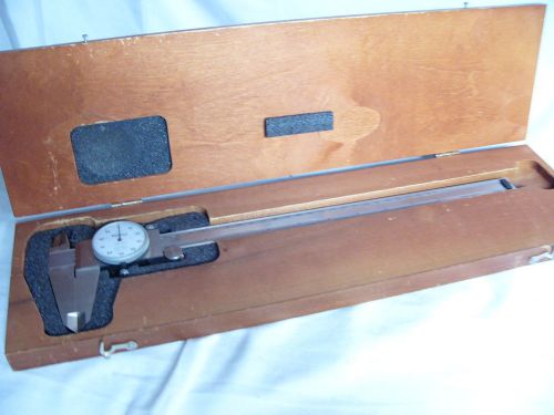 Calipers, Mitutoyo Machinist 12&#034; (.001&#034;) Dial Calipers No. 505-645-50, Japan