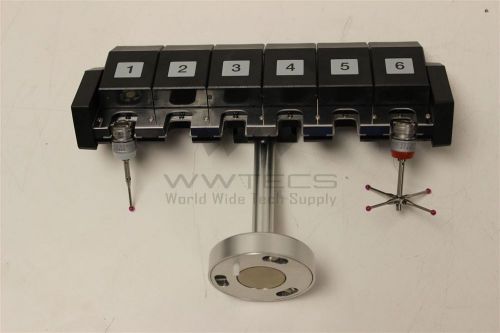 Renishaw 6 station stand w/ TP20 med force &amp; ext force tips usz