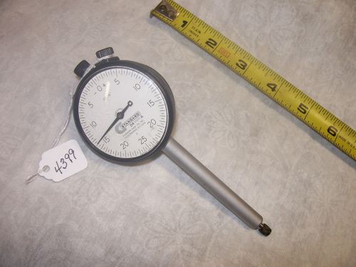 Dial Indicator, Standard Gage Dial Indicator, .0005, (.120) Range Machinist Tool