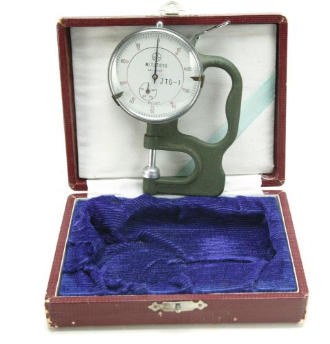 Antiques Dial Thickness Gauge By Tokyo Seimitsu Kogyo Co. Case. Ex.