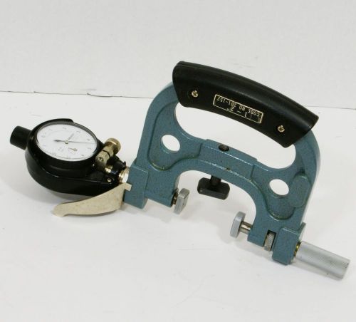 Mitutoyo 201-152, Dial Snap Gauge, 1-2&#034; Range DSG - 2&#034; w .0001&#034; Dial Indicator 2