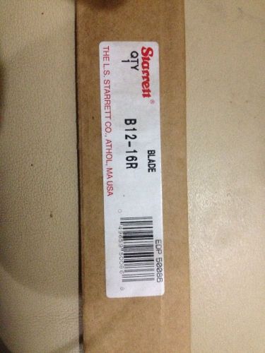 NEW Starrett CB12-4R Blade for Combination Squares  Satin Chrome  12&#034;  4R Grad