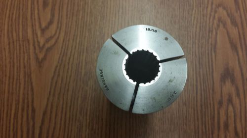 Hardinge 16c collet 13/16&#034; round serrated w/ internal threads for sale