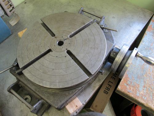 15&#034; 15 Bridgeport Rotary Table