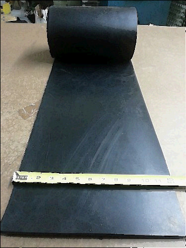 300 in to ft for sale, Neoprene rubber roll 1/4 thk x 12&#034; wide x10 ft long  60 duro +/-5