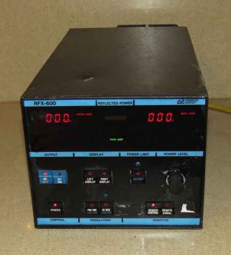 ADVANCED ENERGY RFX-600 RF GENERATOR