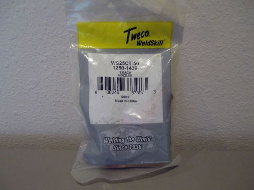 Tweco WS25CT50 Weldskill Nozzle 12501439 Pkg Of 2