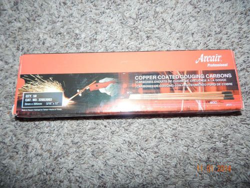 Arcair 22053003 professional copper coated carbons 5/16&#034;x12&#034; 50 pieces for sale