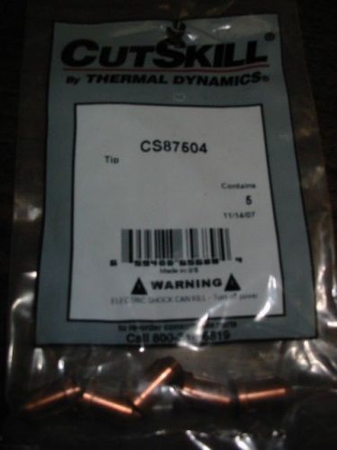 THERMAL DYNAMICS 8-7504 PLASMA TIP - QTY 5