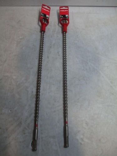 Lot of 2 Hilti SDS Plus Style Hammer Drill Bits 435008