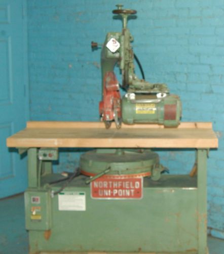 Northfield Unipoint 36af Radial Arm Saw ras 25 inch crosscut 16in blade 5hp