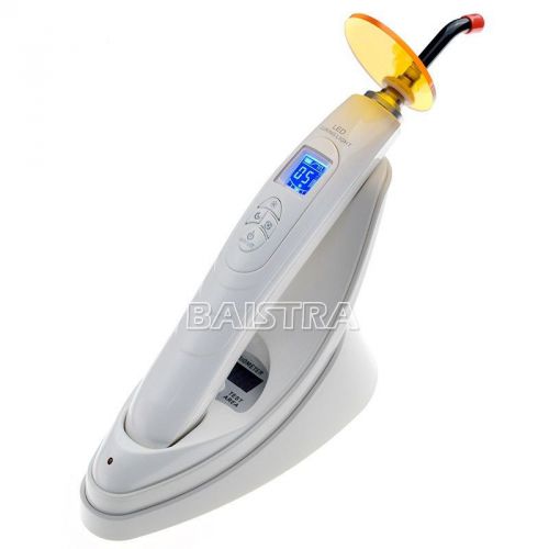 Us ship ! dental wireless curing light led lamp 1800mw  light meter white for sale