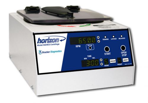 New ! drucker 842ves stnd 1000-4000rpm horizontal rotor centrifuge 12 x (5-10ml) for sale