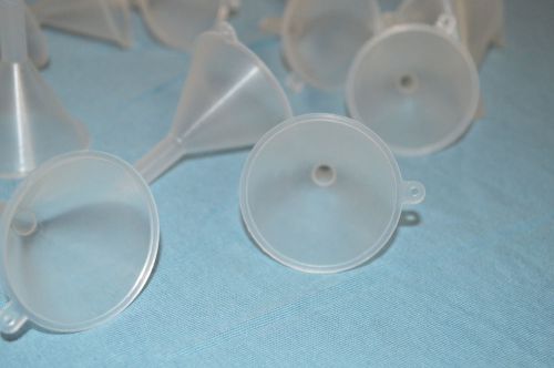 Micro funnels 15.7ml 0.53oz 43mm stem dia.12/pack scienceware bel-art 146850043 for sale