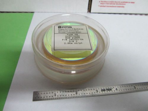 OPTICAL FLAT DICHROIC ZERODUR MIRROR  ZIRCONIA COATED LASER OPTICS BIN#N2-24