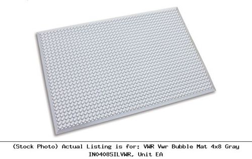 VWR Vwr Bubble Mat 4x8 Gray IN0408SILVWR, Unit EA Lab Safety Unit