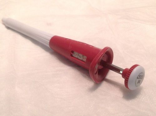 Gilson Microman Pipette M1000 Pipette Excellent 100-1000 ul pipettor PD #4