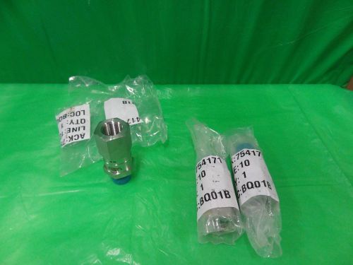 SWAGELOK CHEK VALVE 10 PSI MU2391001 SS-CHM6F6-10 LOT OF 3