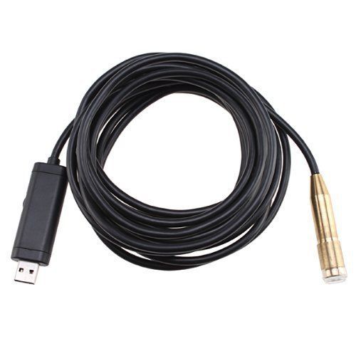 5M USB Flexible Tube Endoscope Inspection Camera with LED Light