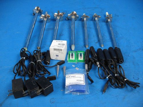 Mueller Welch Allyn Sigmoidoscope Lot of 7 w/ light source accessories Endoscopy