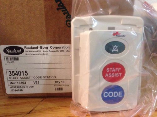 Rauland Staff Assist/ Code Station 354015 (Lot Of 10)