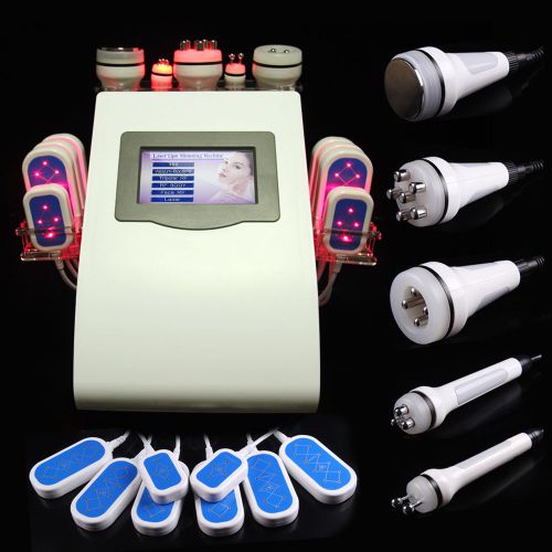 Pro vacuum cavitation rf radio frequency lipo laser lipolysis fat burn machine for sale