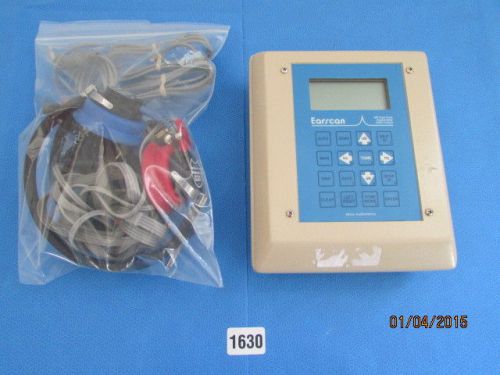 Earscan Micro Audiometer Impedance Probe Headphones Hearing Testing EAR 1630