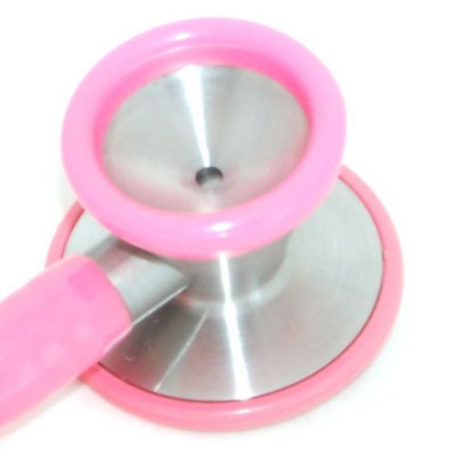Dual head with BELL cardiology stethoscope Professional quality - 3 stars PINK