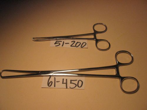 ALLIS AND SCHROEDER FORCEP SET OF 2 (61-450,51-200) (P)