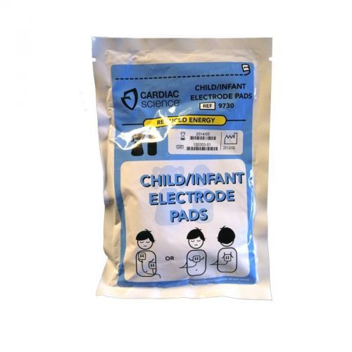 Cardiac Science AED Pediatric Pads 1 Pair- New