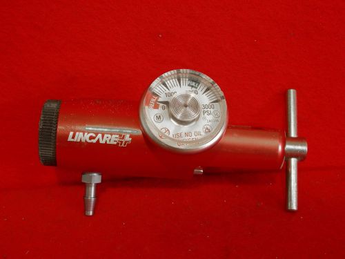 Lincare Oxygen Regulator 0 -3000  p/n 18089L Used